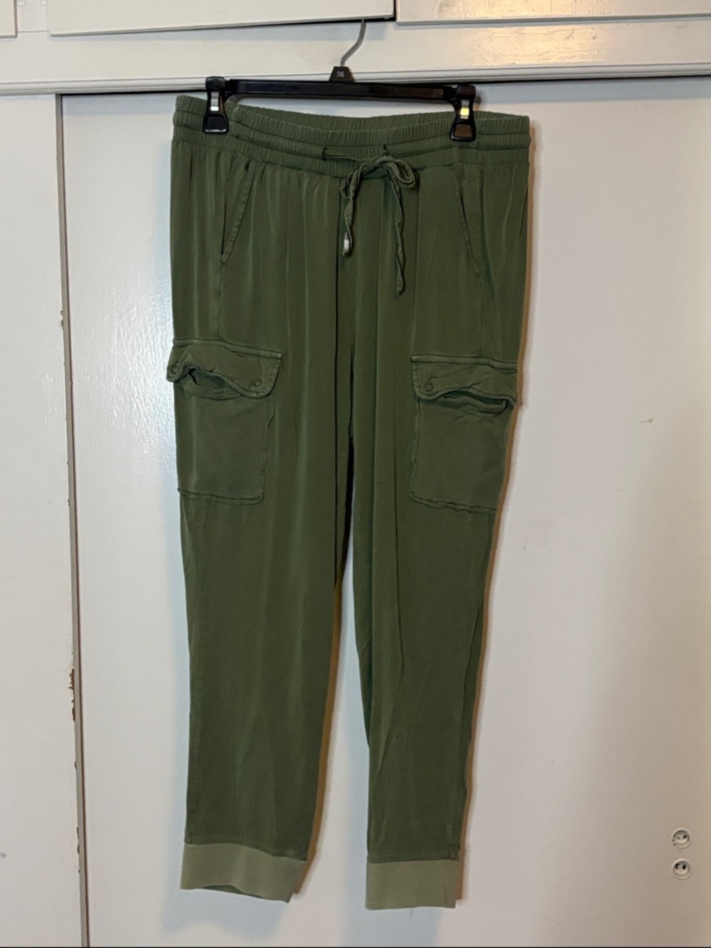 torrid Olive Green Drawstring Waist Joggers